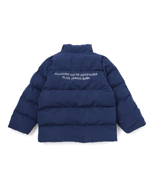 BeBe（ベベ）の「【撥水】リップストップ×タフタリバーシブル中綿ブルゾン（ブルゾン・キッズ・ブラック/ブルー・100cm/110cm/130cm/120cm/140cm/150cm）」の19枚目の写真