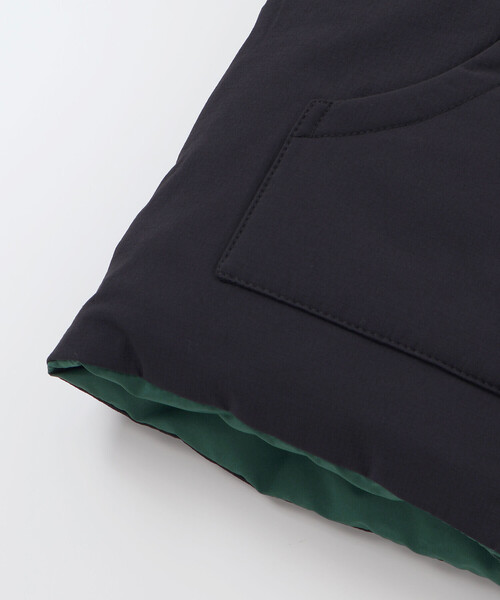 BeBe（ベベ）の「【撥水】リップストップ×タフタリバーシブル中綿ブルゾン（ブルゾン・キッズ・ブラック/ブルー・100cm/110cm/130cm/120cm/140cm/150cm）」の14枚目の写真