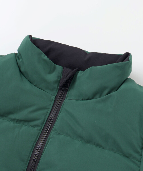 BeBe（ベベ）の「【撥水】リップストップ×タフタリバーシブル中綿ブルゾン（ブルゾン・キッズ・ブラック/ブルー・100cm/110cm/130cm/120cm/140cm/150cm）」の5枚目の写真