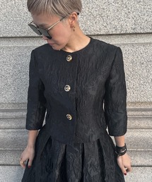 JENNE（ジェンヌ）の「ジャガードクラシカルジャケット（その他アウター）」