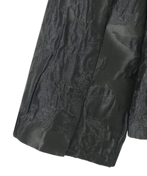 JENNE（ジェンヌ）の「ジャガードクラシカルジャケット（その他アウター・レディース・ブラック/アイボリー・MEDIUM/SMALL/LARGE）」の16枚目の写真