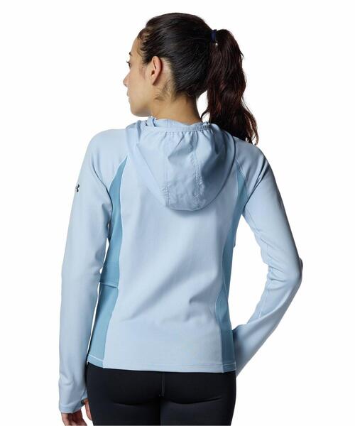 UNDER ARMOUR(アンダーアーマー)の「UAコールドウェザー プロ フルジップ フーディー(トレーニング/レディース)(その他トップス・レディース・ブルー系・L/M/S/XL)」の2枚目の写真