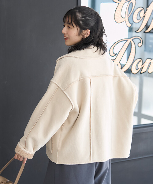 値下げお買い得　Harley-Davidson コーデュロイ ボア襟ジャケット セール】襟付き リバーシブル コーデュロイボアジャケット（ブルゾン