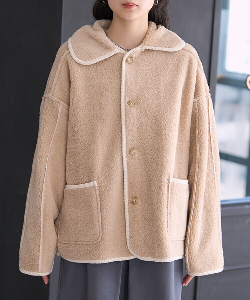 user_03102858　 リバーシブルコーデュロイ 刺繍ブルゾン niko and ｜リバーシブル刺繍ブルゾン | Rakuten Fashion(楽天