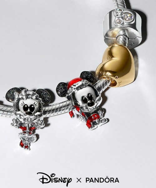 ディズニー ミニーマウス ホリデー チャーム（チャーム）｜Pandora