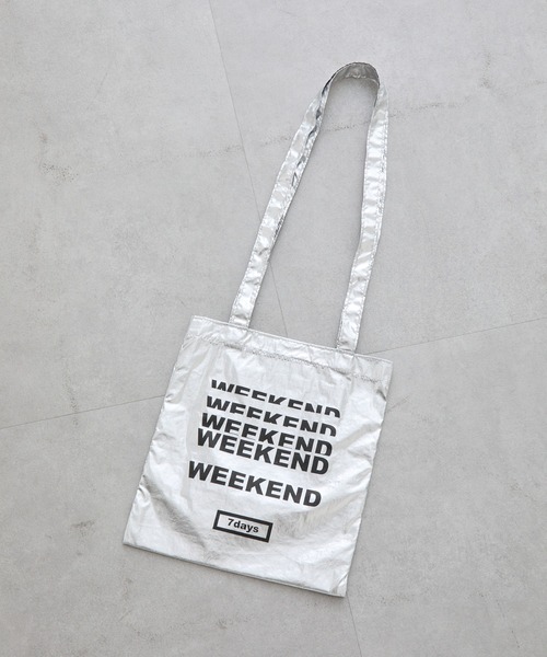 COLONY 2139（コロニートゥーワンスリーナイン）の「ナイロンロングハンドルミニトートバッグ（トートバッグ・レディース・シルバー/レッド/ピンク/パープル・FREE）」の15枚目の写真