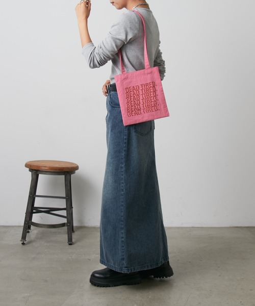 COLONY 2139（コロニートゥーワンスリーナイン）の「ナイロンロングハンドルミニトートバッグ（トートバッグ・レディース・シルバー/レッド/ピンク/パープル・FREE）」の11枚目の写真