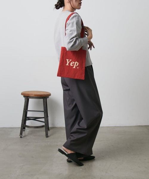 COLONY 2139（コロニートゥーワンスリーナイン）の「ナイロンロングハンドルミニトートバッグ（トートバッグ・レディース・シルバー/レッド/ピンク/パープル・FREE）」の14枚目の写真