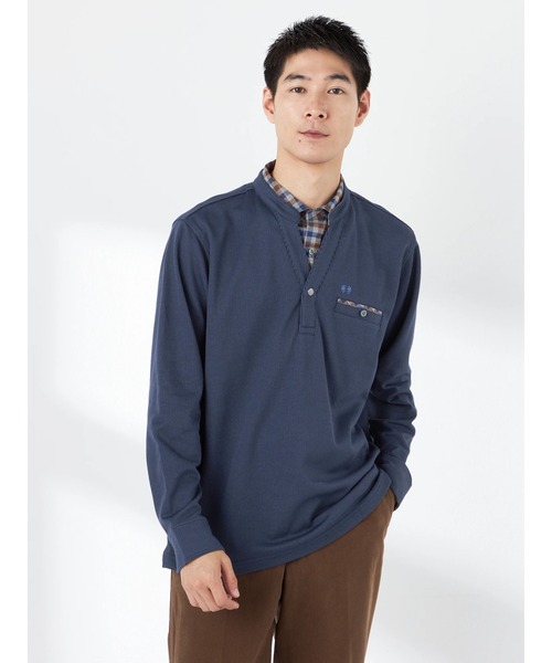 ストライプ長袖ポロ（ポロシャツ）｜McGREGOR（マックレガー）の