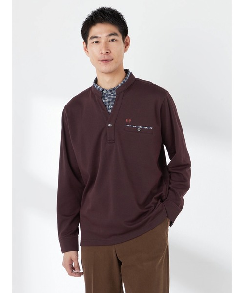 ストライプ長袖ポロ（ポロシャツ）｜McGREGOR（マックレガー）の