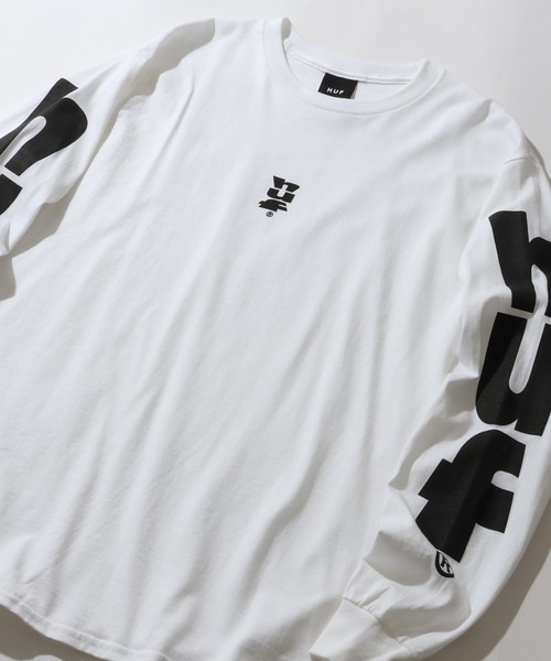 HUF(ハフ)の「【HUF/ハフ】MEGABLAST L/S TEE/アートワークデザイン ロングスリーブTシャツ(Tシャツ/カットソー・メンズ・ブラック/ホワイト・S/M/L/XL)」の10枚目の写真