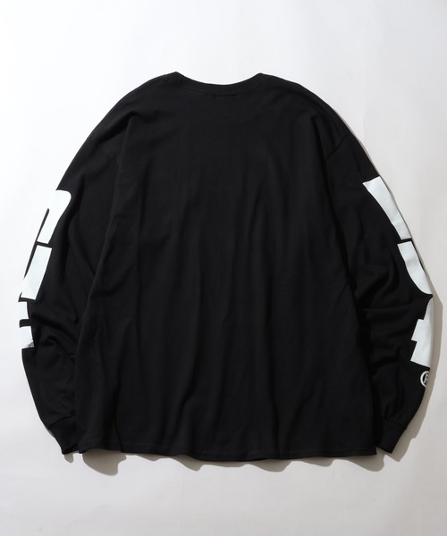 HUF(ハフ)の「【HUF/ハフ】MEGABLAST L/S TEE/アートワークデザイン ロングスリーブTシャツ(Tシャツ/カットソー・メンズ・ブラック/ホワイト・S/M/L/XL)」の9枚目の写真