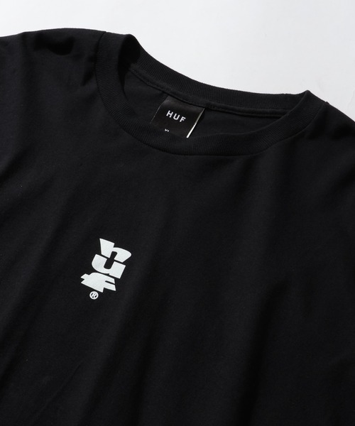HUF(ハフ)の「【HUF/ハフ】MEGABLAST L/S TEE/アートワークデザイン ロングスリーブTシャツ(Tシャツ/カットソー・メンズ・ブラック/ホワイト・S/M/L/XL)」の12枚目の写真