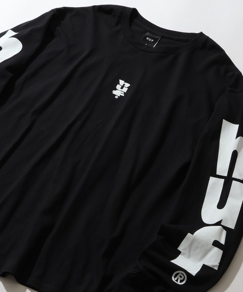 HUF(ハフ)の「【HUF/ハフ】MEGABLAST L/S TEE/アートワークデザイン ロングスリーブTシャツ(Tシャツ/カットソー・メンズ・ブラック/ホワイト・S/M/L/XL)」の11枚目の写真