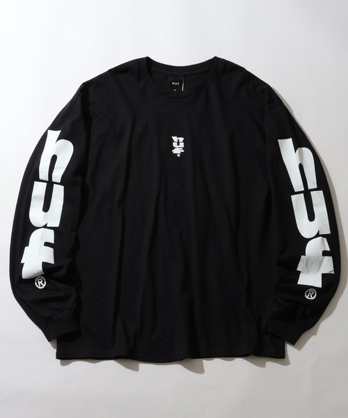 HUF(ハフ)の「【HUF/ハフ】MEGABLAST L/S TEE/アートワークデザイン ロングスリーブTシャツ(Tシャツ/カットソー・メンズ・ブラック/ホワイト・S/M/L/XL)」の8枚目の写真