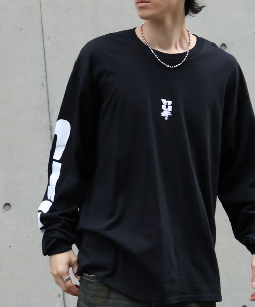 HUF(ハフ)の「【HUF/ハフ】MEGABLAST L/S TEE/アートワークデザイン ロングスリーブTシャツ(Tシャツ/カットソー・メンズ・ブラック/ホワイト・S/M/L/XL)」の4枚目の写真