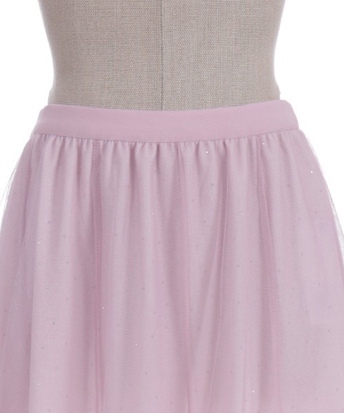 axes femme(アクシーズファム)の「チュールラメスカート(スカート・レディース・パープル/ネイビー/ブラック・FREE)」の10枚目の写真