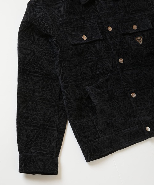 BOY LONDON(ボーイロンドン)の「【BOY LONDON】BOY VELVET JACQUARD JACKET BLACK(ブルゾン・メンズ・ブラック・X-LARGE/LARGE/MEDIUM)」の9枚目の写真