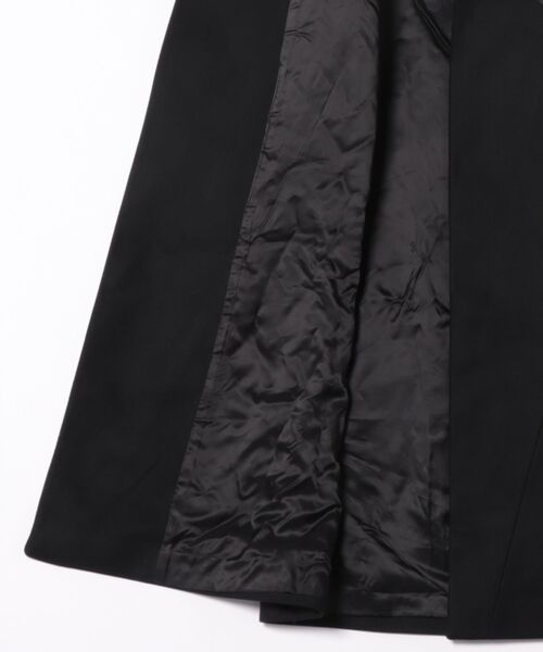 ALLSAINTS(オールセインツ)の「NELLIE DOUBLE BREASTED COAT | NELLIE ダブル ブレスト コート(チェスターコート・レディース・ブラック・4/6/8/10)」の3枚目の写真