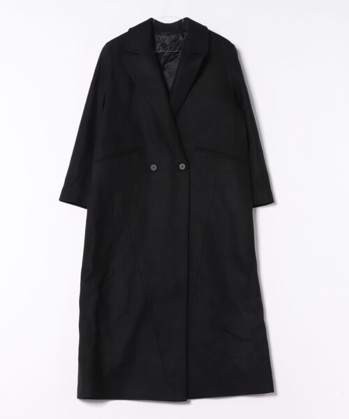 ALLSAINTS(オールセインツ)の「NELLIE DOUBLE BREASTED COAT | NELLIE ダブル ブレスト コート(チェスターコート・レディース・ブラック・4/6/8/10)」の11枚目の写真