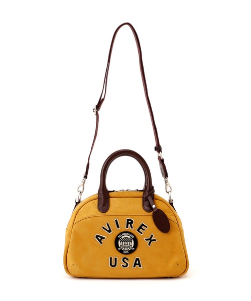 直営店限定》LX VARSITY LEATHER MINI BOSTON BAG（ボストンバッグ