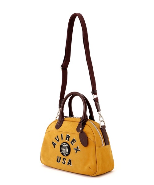 直営店限定》LX VARSITY LEATHER MINI BOSTON BAG（ボストンバッグ