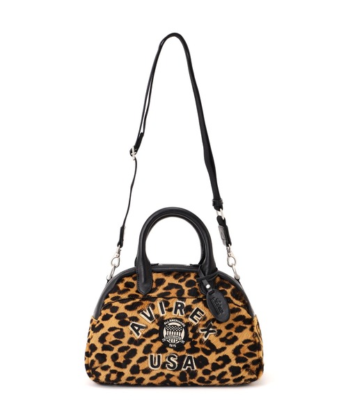 直営店限定》LX VARSITY LEATHER MINI BOSTON BAG（ボストンバッグ