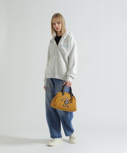AVIREX(アヴィレックス)の「《直営店限定》LX VARSITY LEATHER MINI BOSTON BAG(ボストンバッグ・レディース・レオパード/マスタード・F)」の16枚目の写真