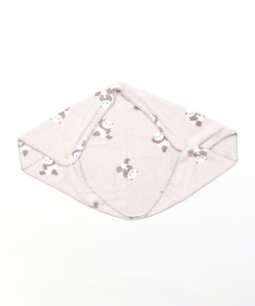 Port（ポート）の「【 Port / ポート 】 フラッフィーボア 3WAY 2重ひざ掛け / ブランケット（ブランケット・レディース・B/A/C・FREE）」の5枚目の写真