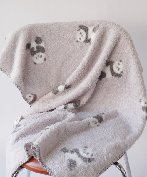 Port（ポート）の「【 Port / ポート 】 フラッフィーボア 3WAY 2重ひざ掛け / ブランケット（ブランケット・レディース・B/A/C・FREE）」の3枚目の写真