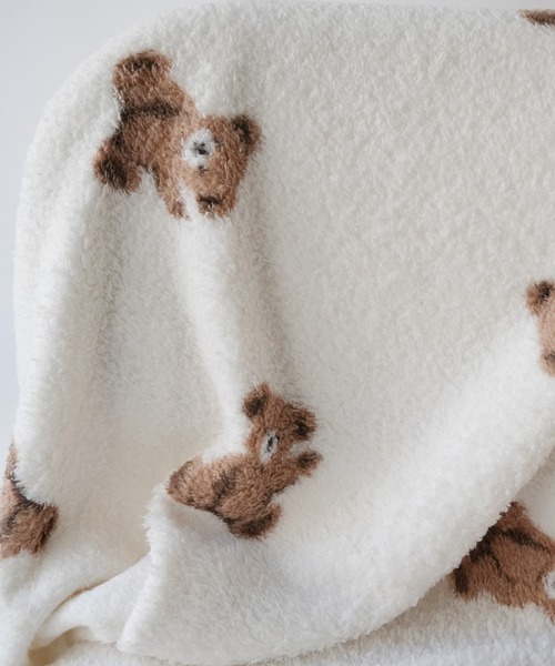 Port（ポート）の「【 Port / ポート 】 フラッフィーボア 3WAY 2重ひざ掛け / ブランケット（ブランケット・レディース・B/A/C・FREE）」の7枚目の写真