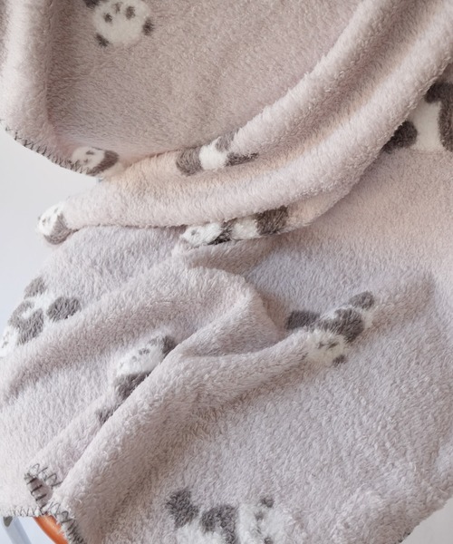 Port（ポート）の「【 Port / ポート 】 フラッフィーボア 3WAY 2重ひざ掛け / ブランケット（ブランケット・レディース・B/A/C・FREE）」の9枚目の写真