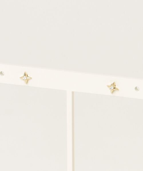 VENDOME AOYAMA(ヴァンドーム青山)の「K18YG ダイヤモンド ピアス(ピアス(両耳用)・レディース・イエローゴールド・ONE SIZE)」の6枚目の写真
