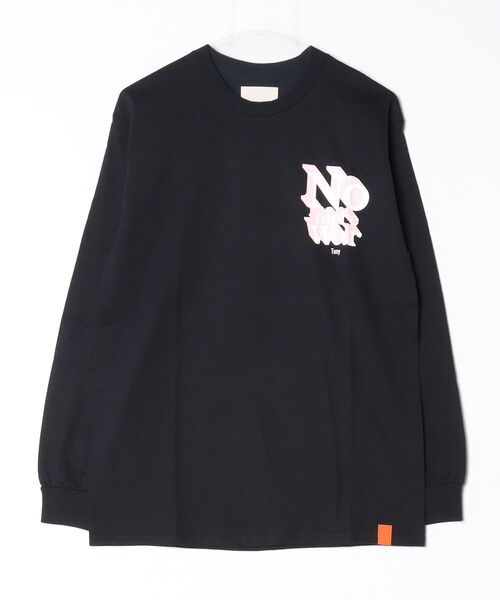 ROSE BUD(ローズバッド)の「Tony Taizsun No More War LS Tee(Tシャツ/カットソー・レディース・ブラック/ホワイト・M/L/XL)」の1枚目の写真