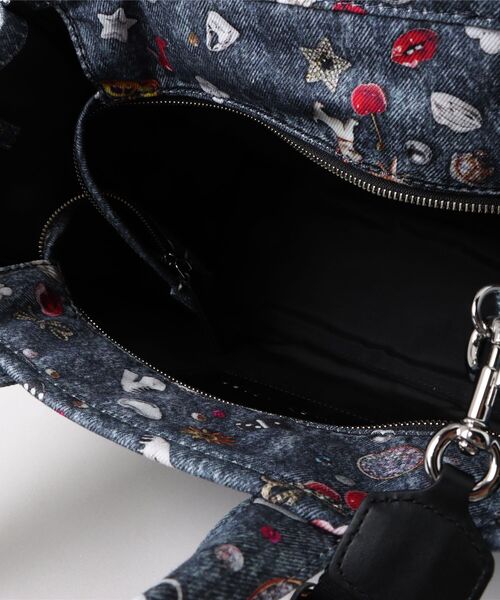 TROMPE LOEIL TRINKET CANVAS MEDIUM TOTE BAG/ザ トロンプルイユ