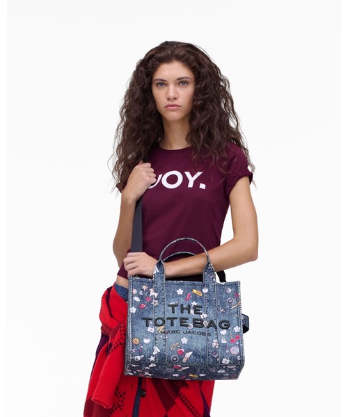 TROMPE LOEIL TRINKET CANVAS MEDIUM TOTE BAG/ザ トロンプルイユ