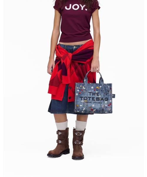 TROMPE LOEIL TRINKET CANVAS MEDIUM TOTE BAG/ザ トロンプルイユ