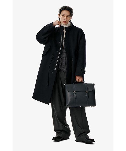 MUSINSA STANDARD（ムシンサスタンダード）の「リラックスドタートルネック長袖Tシャツ[クリーム]（Tシャツ/カットソー・メンズ・その他・SMALL/MEDIUM/LARGE/X-LARGE/XX-LARGE/XXX-LARGE）」の13枚目の写真