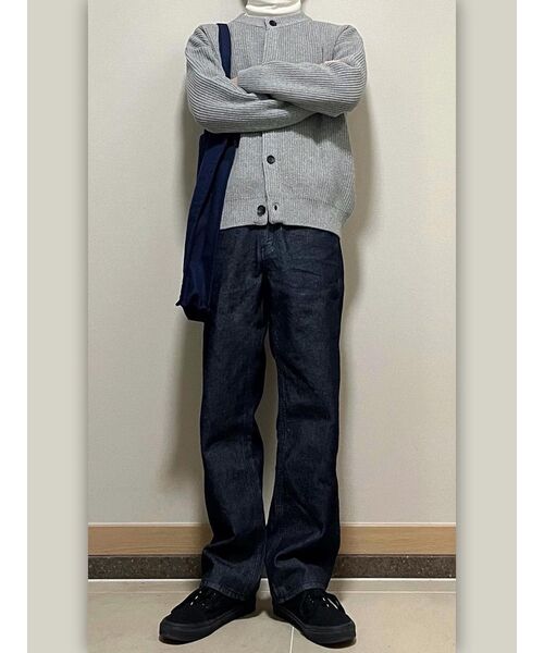 MUSINSA STANDARD（ムシンサスタンダード）の「リラックスドタートルネック長袖Tシャツ[クリーム]（Tシャツ/カットソー・メンズ・その他・SMALL/MEDIUM/LARGE/X-LARGE/XX-LARGE/XXX-LARGE）」の17枚目の写真