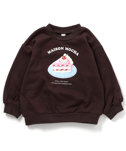 apres les cours(アプレレクール)の「【WEB限定/あったか】裏シャギーアソートトレーナー_ジュニア対応(スウェット・キッズ・ラベンダー/ブラウン/ピンク/サックスブルー・80/90/100/110/120/130/140)」の15枚目の写真