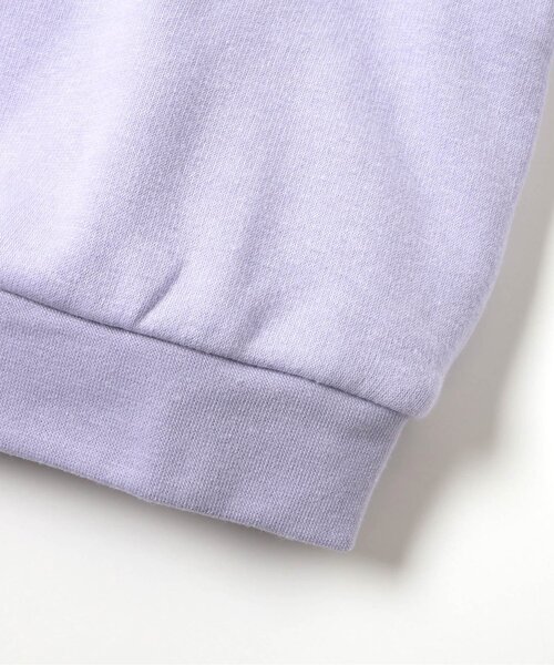 apres les cours(アプレレクール)の「【WEB限定/あったか】裏シャギーアソートトレーナー_ジュニア対応(スウェット・キッズ・ラベンダー/ブラウン/ピンク/サックスブルー・80/90/100/110/120/130/140)」の18枚目の写真