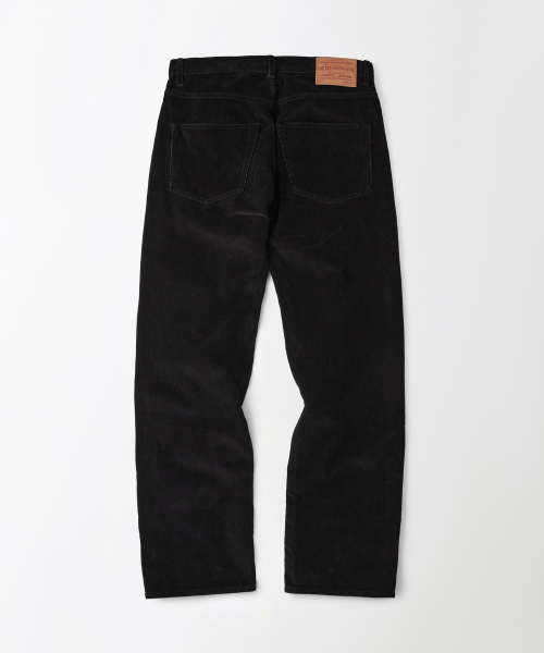 OUTSTANDING（アウトスタンディング）の「40S CORDUROY STRAIGHT PANTS_BLACK（その他パンツ・メンズ・その他・SMALL/MEDIUM/LARGE）」の2枚目の写真