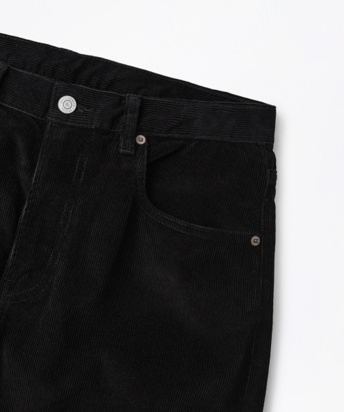 OUTSTANDING（アウトスタンディング）の「40S CORDUROY STRAIGHT PANTS_BLACK（その他パンツ・メンズ・その他・SMALL/MEDIUM/LARGE）」の6枚目の写真