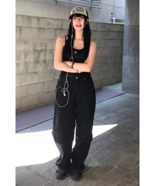 NOMANUAL(NOMANUAL)の「DROP C.T BALL CAP - BLACK (W)(キャップ・レディース・その他・FREE)」の16枚目の写真