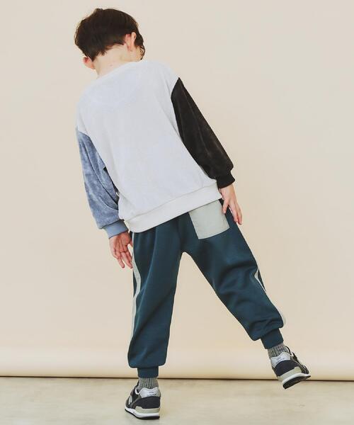 THE SHOP TK (ザ ショップ ティーケー )の「【110-160】ベロアモールプルオーバー(Tシャツ/カットソー・キッズ・ブルー系9/アイボリー系4/ブラック系4・11/12/13/14/15 /16)」の8枚目の写真