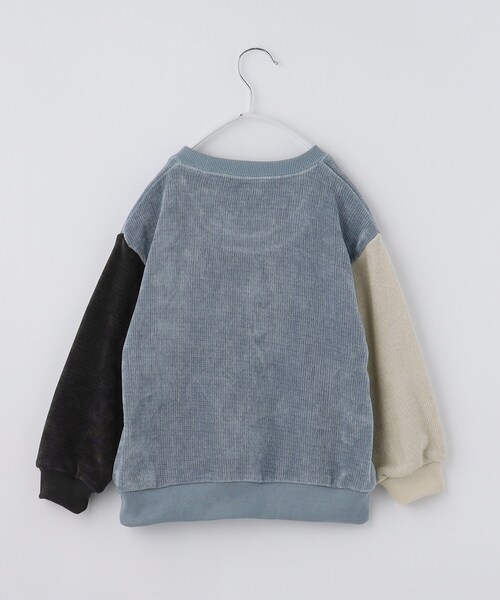 THE SHOP TK (ザ ショップ ティーケー )の「【110-160】ベロアモールプルオーバー(Tシャツ/カットソー・キッズ・ブルー系9/アイボリー系4/ブラック系4・11/12/13/14/15 /16)」の10枚目の写真