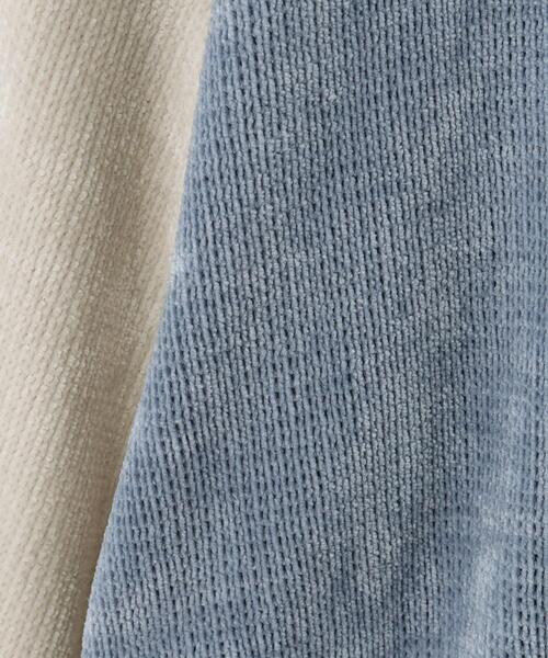 THE SHOP TK (ザ ショップ ティーケー )の「【110-160】ベロアモールプルオーバー(Tシャツ/カットソー・キッズ・ブルー系9/アイボリー系4/ブラック系4・11/12/13/14/15 /16)」の14枚目の写真