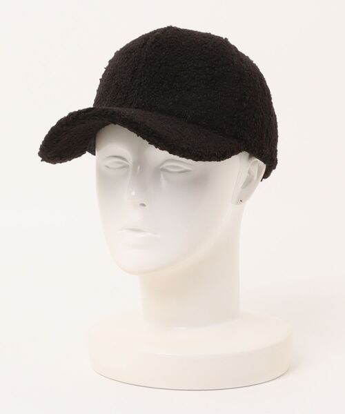 REDYAZEL（レディアゼル）の「プードルボアキャップ（キャスケット・レディース・ブラック/ブラウン/オフホワイト・FREE）」の4枚目の写真