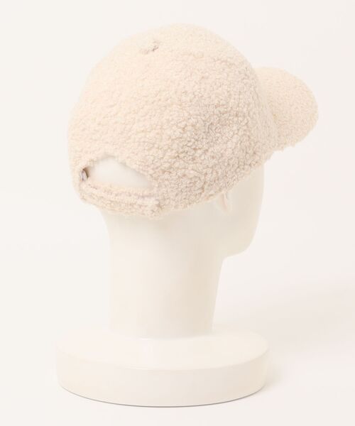 REDYAZEL（レディアゼル）の「プードルボアキャップ（キャスケット・レディース・ブラック/ブラウン/オフホワイト・FREE）」の7枚目の写真