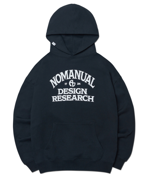 NOMANUAL(NOMANUAL)の「A.G HOODIE - BLACK(パーカー・レディース・その他・SMALL/MEDIUM/LARGE/X-LARGE)」の1枚目の写真